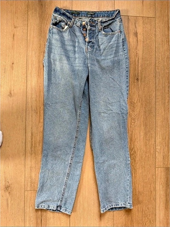 Denim - Women's Straight Leg Blue Jeans